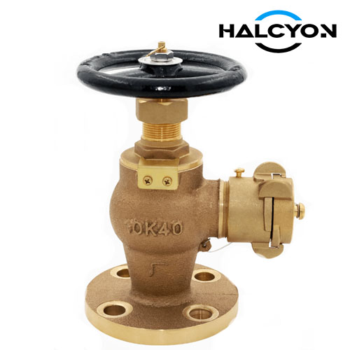 JIS 10K Bronze Hose Angle Valve